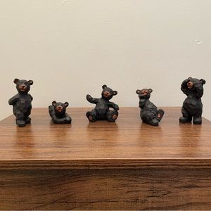 Wood Carved Bears